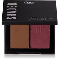 BPerfect Shaded Powder Bronzer & Blush Duo bronzer and blusher shade 05 Deep 7 g