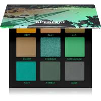 BPerfect Compass of Creativity East Emeralds Palette eyeshadow palette East Emeralds 110 g