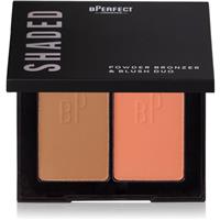 BPerfect Shaded Powder Bronzer & Blush Duo bronzer and blusher shade 01 Light 7 g