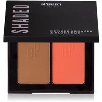 BPerfect Shaded Powder Bronzer & Blush Duo bronzer and blusher shade 02 Medium 7 g