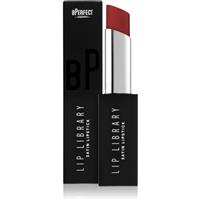 BPerfect Lip Library Satin creamy lipstick shade Scarlet 3 g