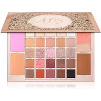 BPerfect Mrs Glam Showstopper II Palette multipurpose palette for face and eyes 1 pc