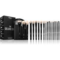 BPerfect The Deluxe Edit makeup brush set with a pouch