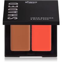 BPerfect Shaded Cream Bronzer & Blush Duo bronzer and blusher shade 02 Medium 7 g