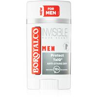 Borotalco MEN Invisible no white or yellow marks roll-on deodorant for men fragrance Musk Scent 40 ml