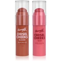 Barry M Chisel Cheeks cream blush in a stick duo balen 2x5 g