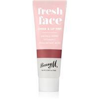 Barry M Fresh Face multi-purpose makeup for lips and face shade Deep Rose 10 ml
