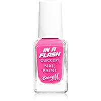 Barry M IN A FLASH quick-drying nail polish shade Pink Burst 10 ml
