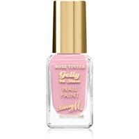 Barry M Gelly Hi Shine Rose Tinted nail polish shade Blushed 10 ml
