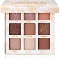 Barry M Nude & Neutral eyeshadow palette shade Light/Medium 9x1.2 g