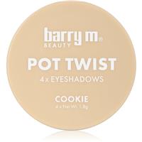 Barry M Pot Twist creamy eyeshadow shade Cookie 4x1.8 g