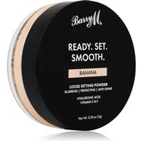 Barry M Ready Set Smooth mattifying loose powder shade Banana 5 g