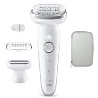 Braun Silk-pil 9 9-030 epilator with fully flexible head for wet or dry shaving 1 pc
