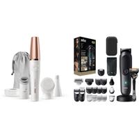 Braun FaceSpa Pro SE911 & All-in-One Series 9 set for skin, hair and beard