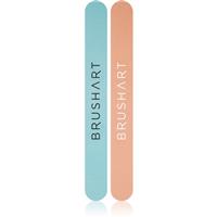 BrushArt Accessories Nail file duo nail file set shade Apricot/Minty 2 pc