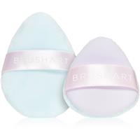 BrushArt Accessories 2-in-1 Powder and make-up puff set puff 2 pc