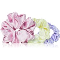 BrushArt Daisy Dreams Satin Scrunchies Set hair bands 3 pc