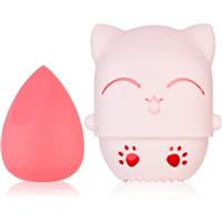 BrushArt Accessories Cutie Cat travel case with make-up sponge sponge for makeup application with travel case