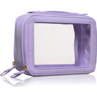 BrushArt Accessories Transparent make-up case makeup case Lilac 1 pc