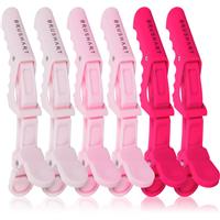 BrushArt Hair Crocodile sectioning hair clips hair pins 6 pc