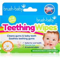 Brush Baby Applemint wipes for teeth for children 20 pc