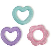 Bright Starts Chill & Teethe Pretty in Pink chew toy 3 m+ 3 pc