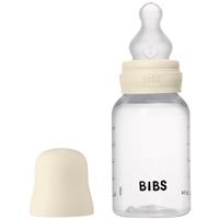 BIBS Anti-Colic Baby Bottle Silicone anti-colic bottle with silicone teat Ivory 150 ml