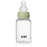 BIBS Anti-Colic Baby Bottle Silicone anti-colic bottle with silicone teat Sage 150 ml