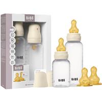 BIBS Anti-Colic Baby Bottle Set anti-colic bottle with rubber teat Ivory