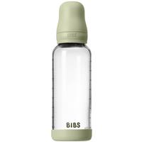 BIBS Baby Glass Bottle Round Latex anti-colic bottle Sage 240 ml