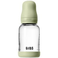 BIBS Baby Glass Bottle Round Latex anti-colic bottle Sage 120 ml