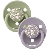 BIBS x Liberty De Lux One Size dummy Fossil Grey / Sage 2 pc