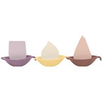 BIBS Sail Boats toy boats Pink Mix 3 pc