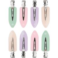 Brushworks No Crease Clips hair pins Pastel