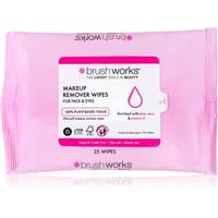 Brushworks Makeup Remover Wipes makeup remover wipes 25 pc