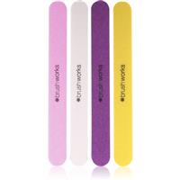 Brushworks Nail Files Coloured nail file set for nails