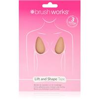 Brushworks Assorted Complexion breast tape 3 pc