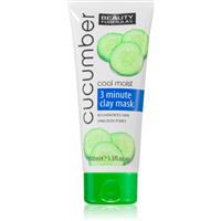 Beauty Formulas Cucumber deep-cleansing face mask with clay 100 ml