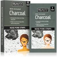 Beauty Formulas Charcoal nose pore strips for blackheads 6 pc