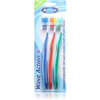 Beauty Formulas Wave Action toothbrushes 3 pc
