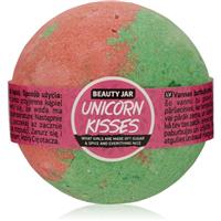 Beauty Jar Unicorn Kisses What Girls Are Made Of£ Sugar & Spice And Everything Nice bath bomb with strawberry aroma 150 g