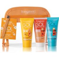 Bottega Verde Sol Hibiscus & Argan travel set for tanning