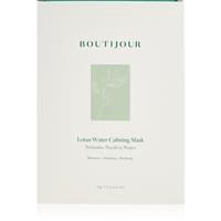 BOUTIJOUR Lotus Water Calming Mask soothing sheet mask with nourishing and moisturising effect 5x33 g