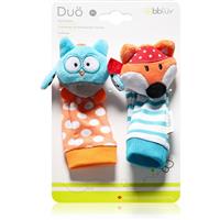 BBLV Do rattle socks Owl / Fox 2 pc