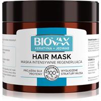 Biovax Keratin & Silk regenerating mask for coarse hair 250 ml
