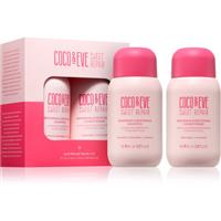 Coco & Eve Sweet Repair Hair Rehab Travel Kit travel set for damaged and colour-treated hair 2x70 ml