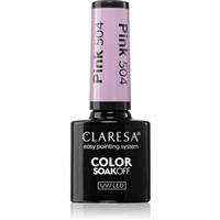 Claresa SoakOff UV/LED Color Balloon Journey gel nail polish shade Pink 504 5 g