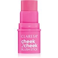 Claresa Cheek 2 Cheek cream blush in a stick shade 01 Candy Pink 6 g