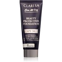 Claresa Care All Day Beauty Protective Foundation skin protecting foundation SPF 50 shade 0N Fair Neutral 30 ml