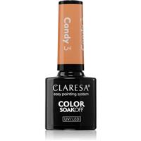 Claresa SoakOff UV/LED Color Candy gel nail polish shade 3 5 g